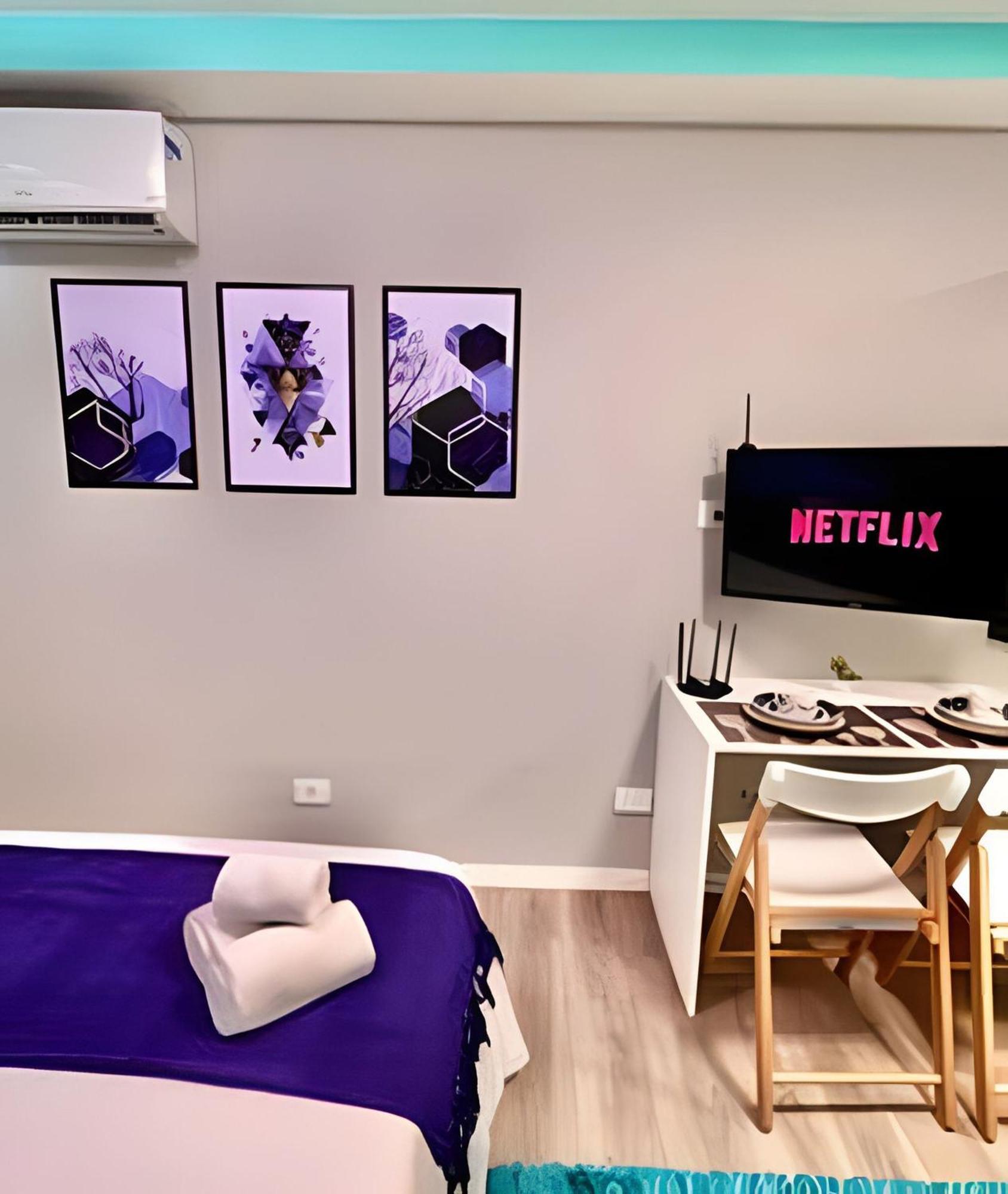 Apartamento Lindo Estudio Moderno Com Ar Condicionado