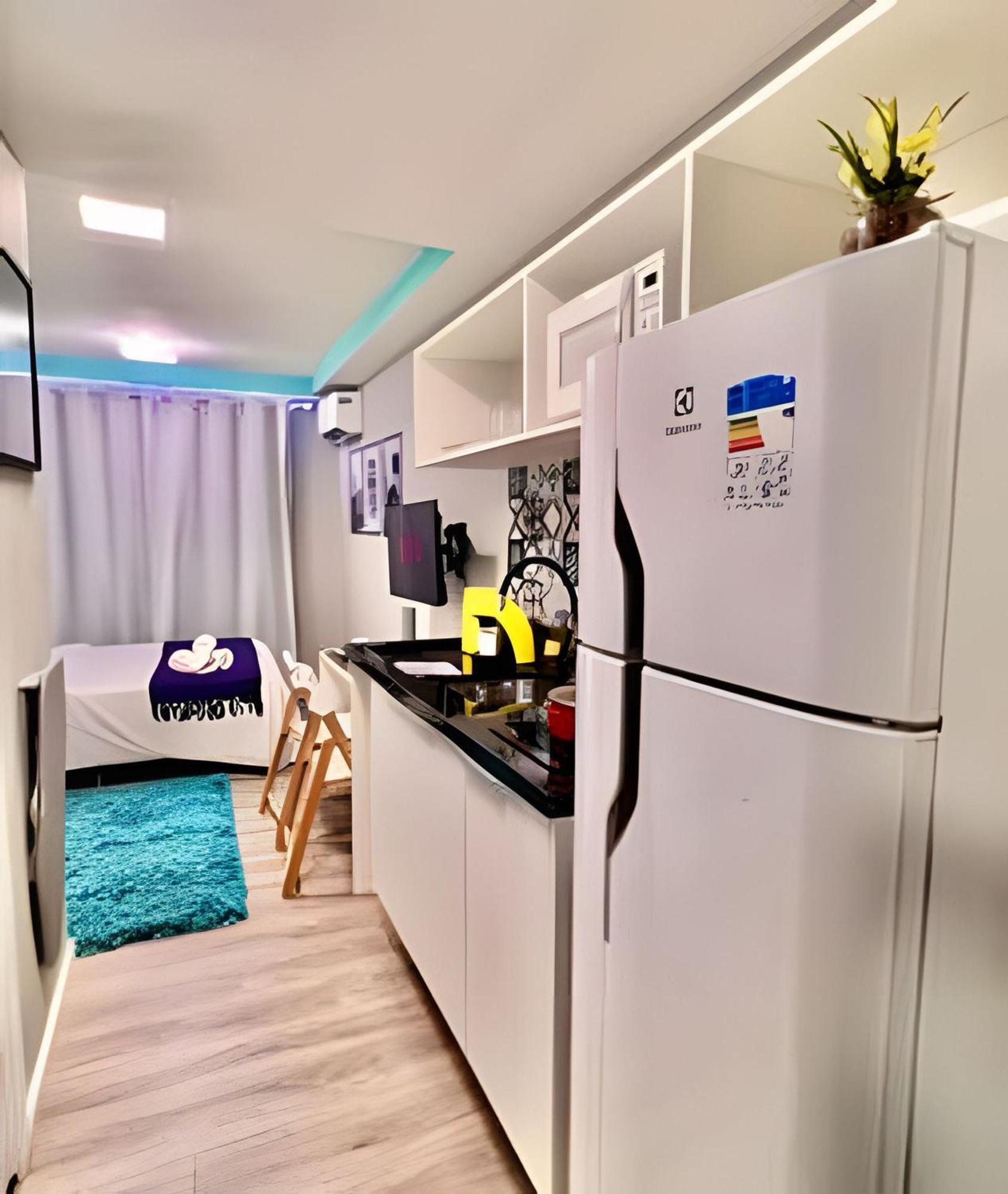 Apartamento Lindo Estudio Moderno Com Ar Condicionado